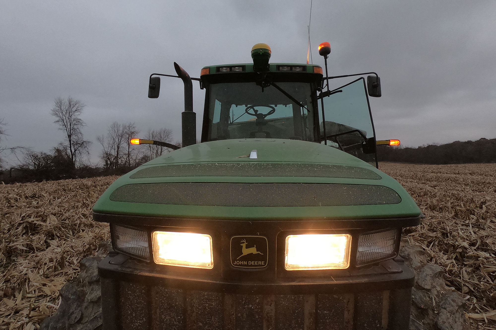 Photo of tractor at Hadgis Farms